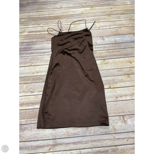 Dress Party Short By H&m In Brown, Size: S