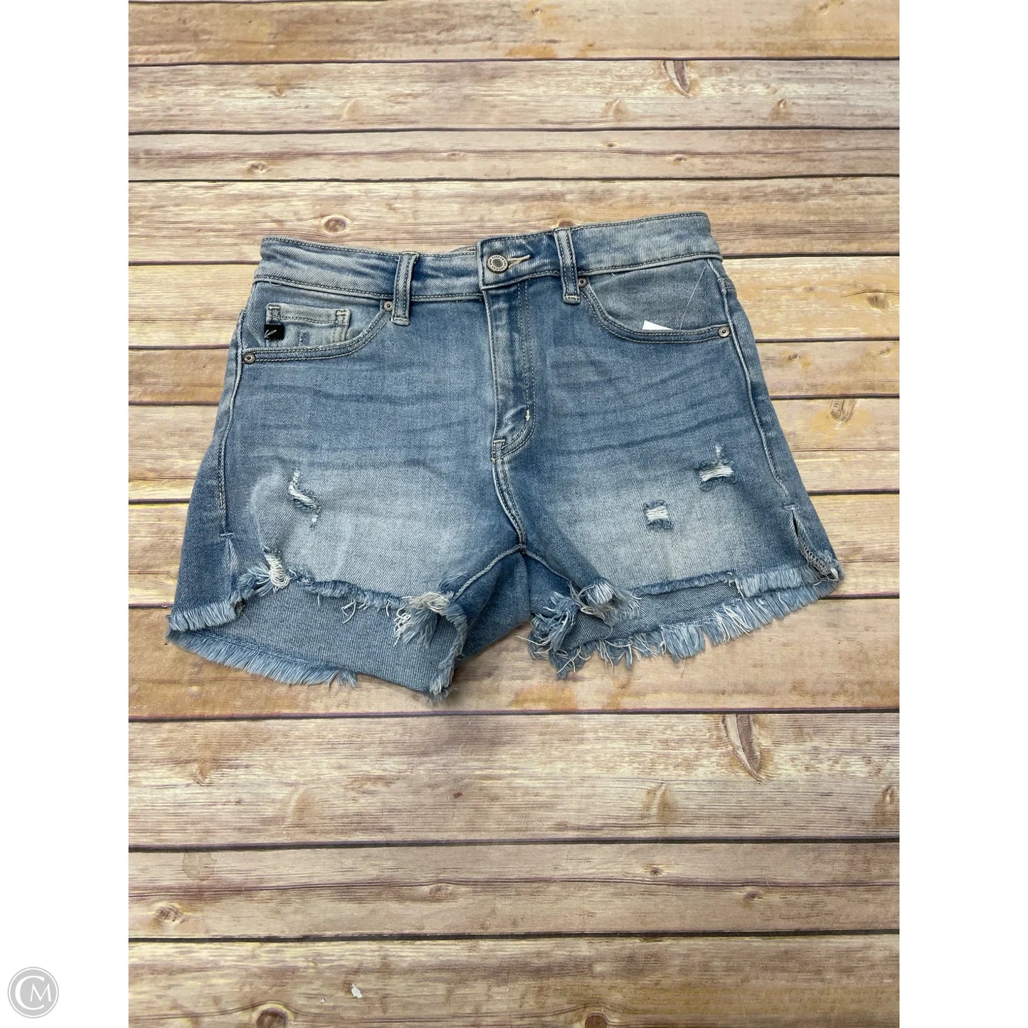 Shorts By Kancan In Blue Denim, Size: M