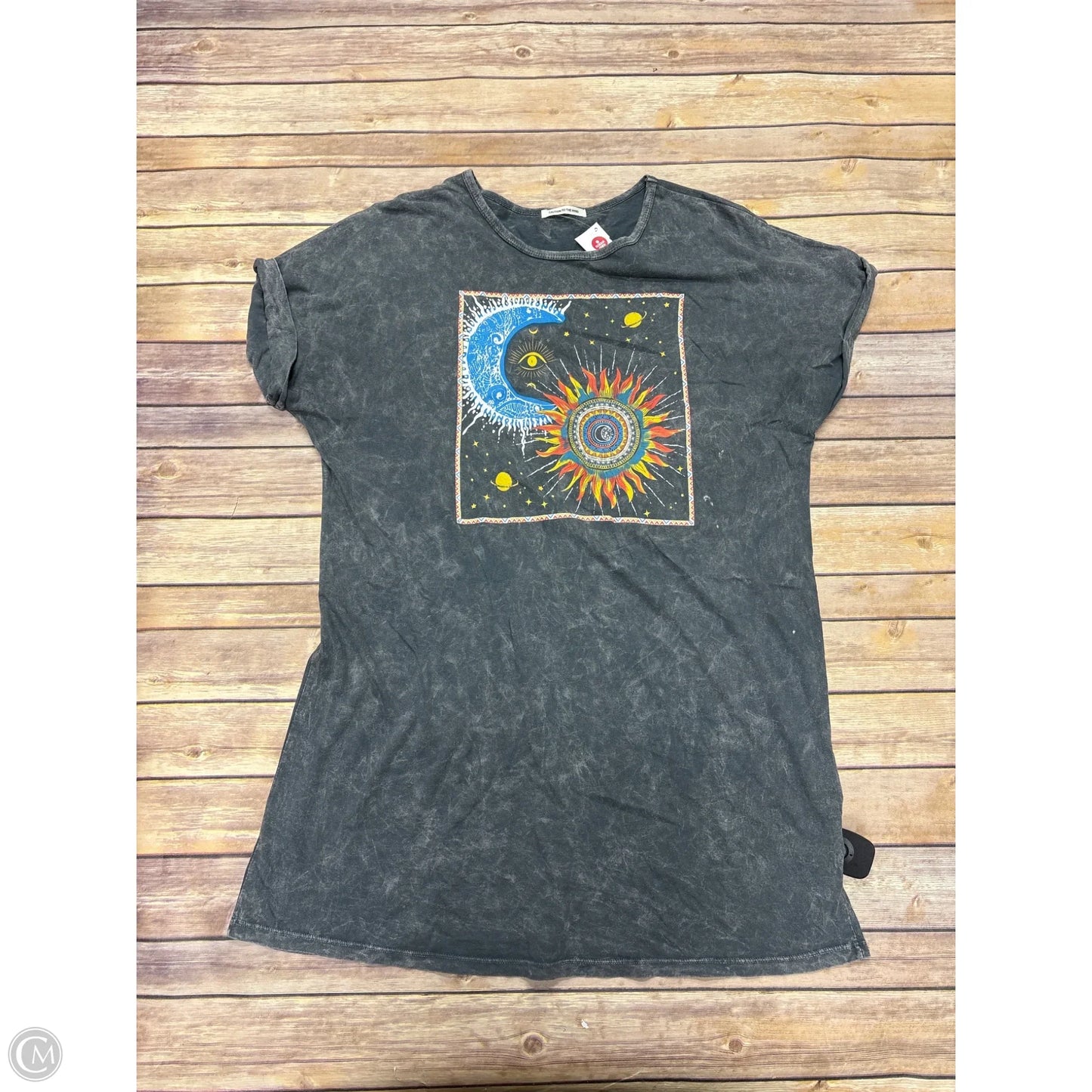 Dress Casual Short By Caution To The Wind In Grey, Size: L