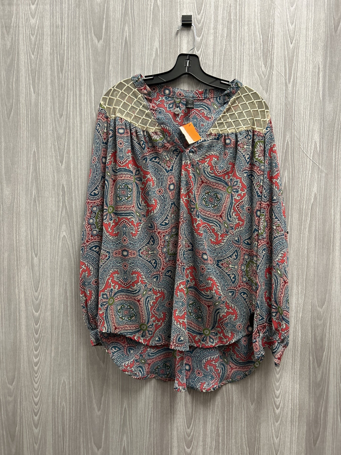 Top Long Sleeve By Bke  Size: M