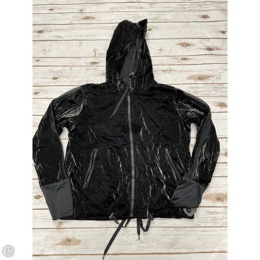 Athletic Jacket By Zyia In Black, Size: L