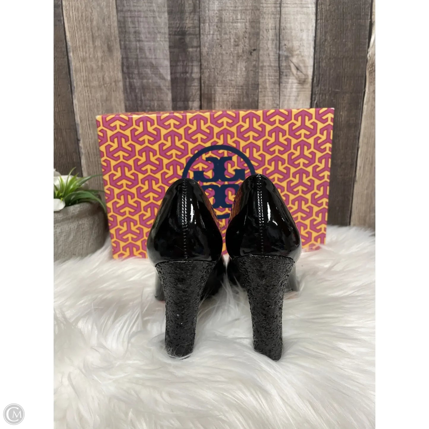 Shoes Designer By Tory Burch In Black, Size: 7.5