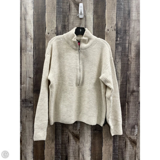 Sweater By Vince Camuto In Beige, Size: M