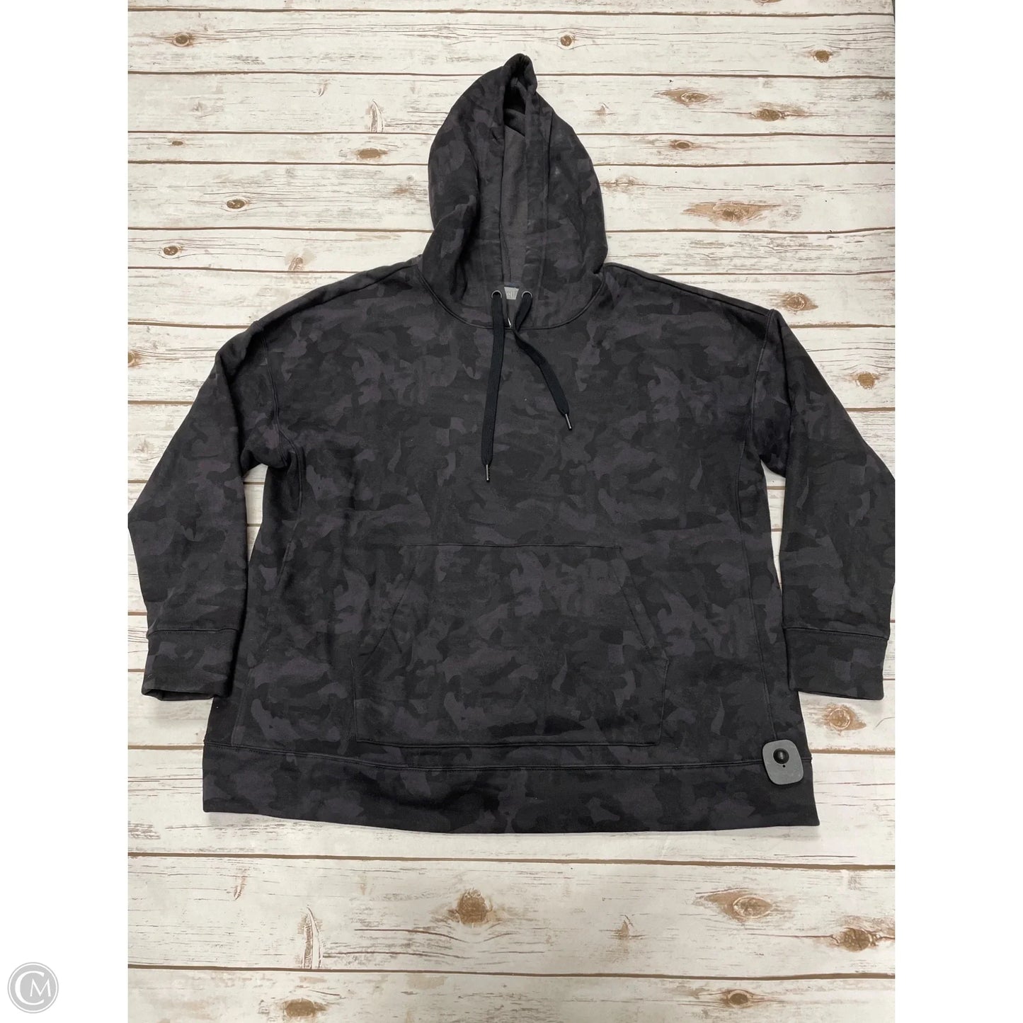 Athletic Sweatshirt Hoodie By Zella In Camouflage Print, Size: Xxl