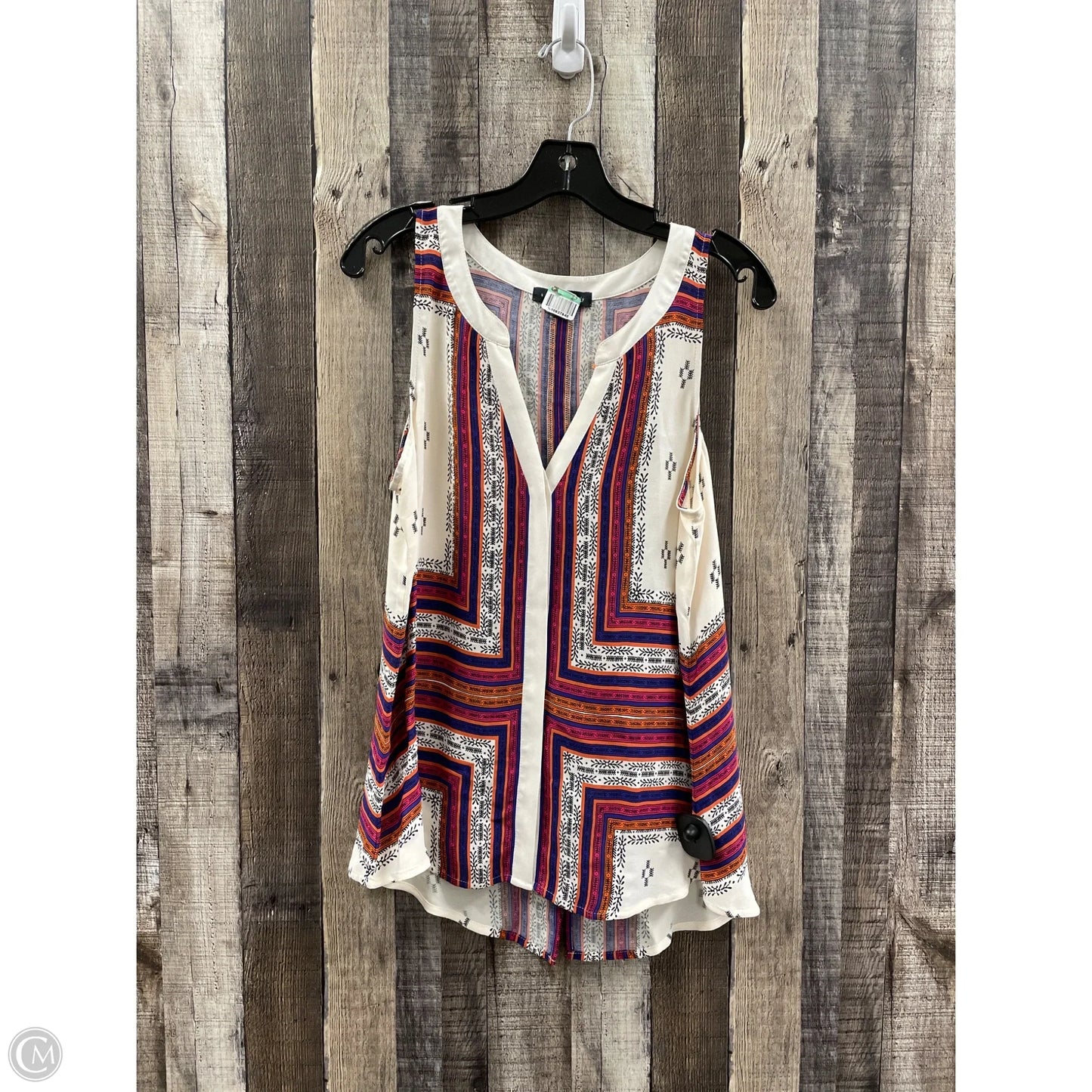 Top Sleeveless By Sanctuary In Multi-colored, Size: L