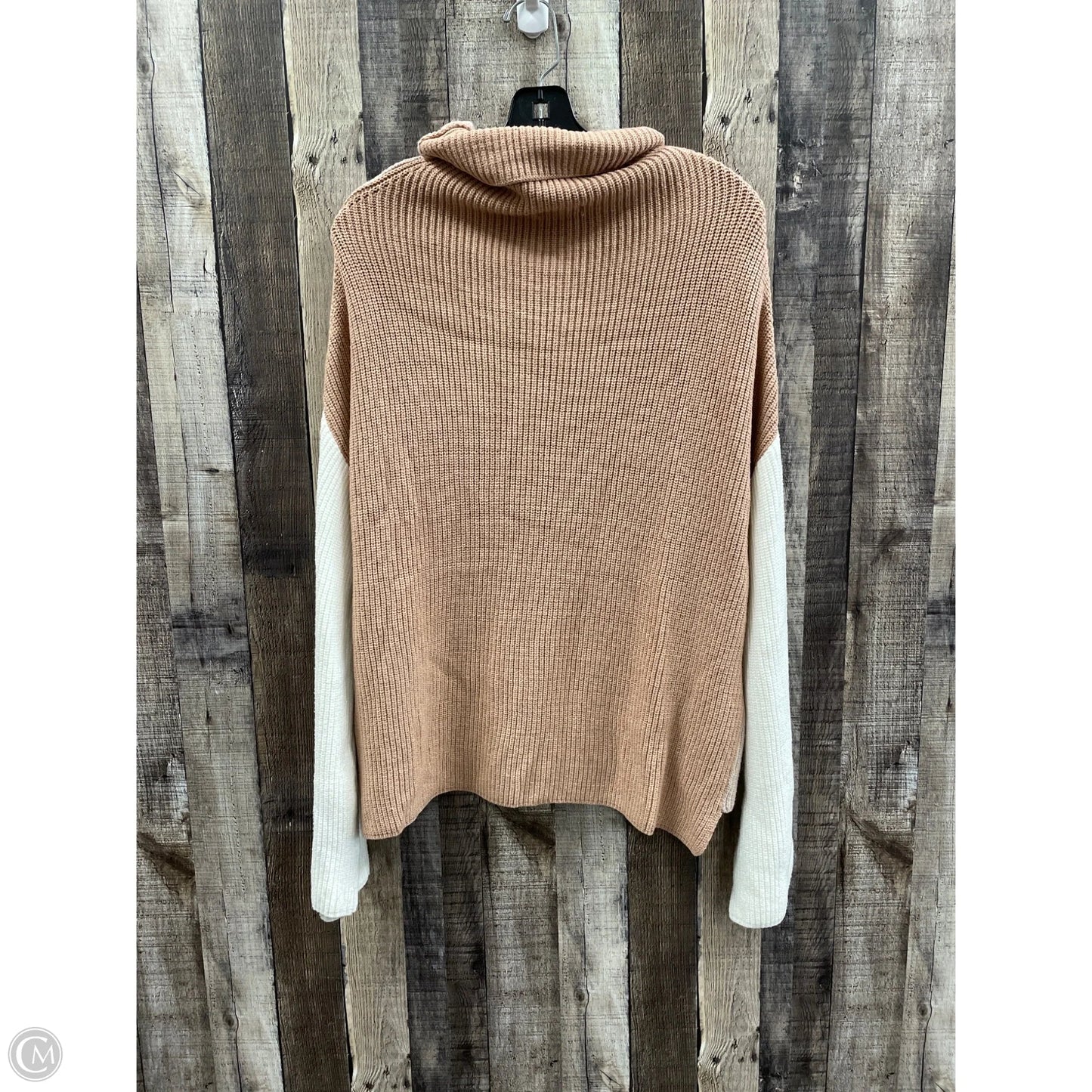 Sweater By Miracle In Multi-colored, Size: L