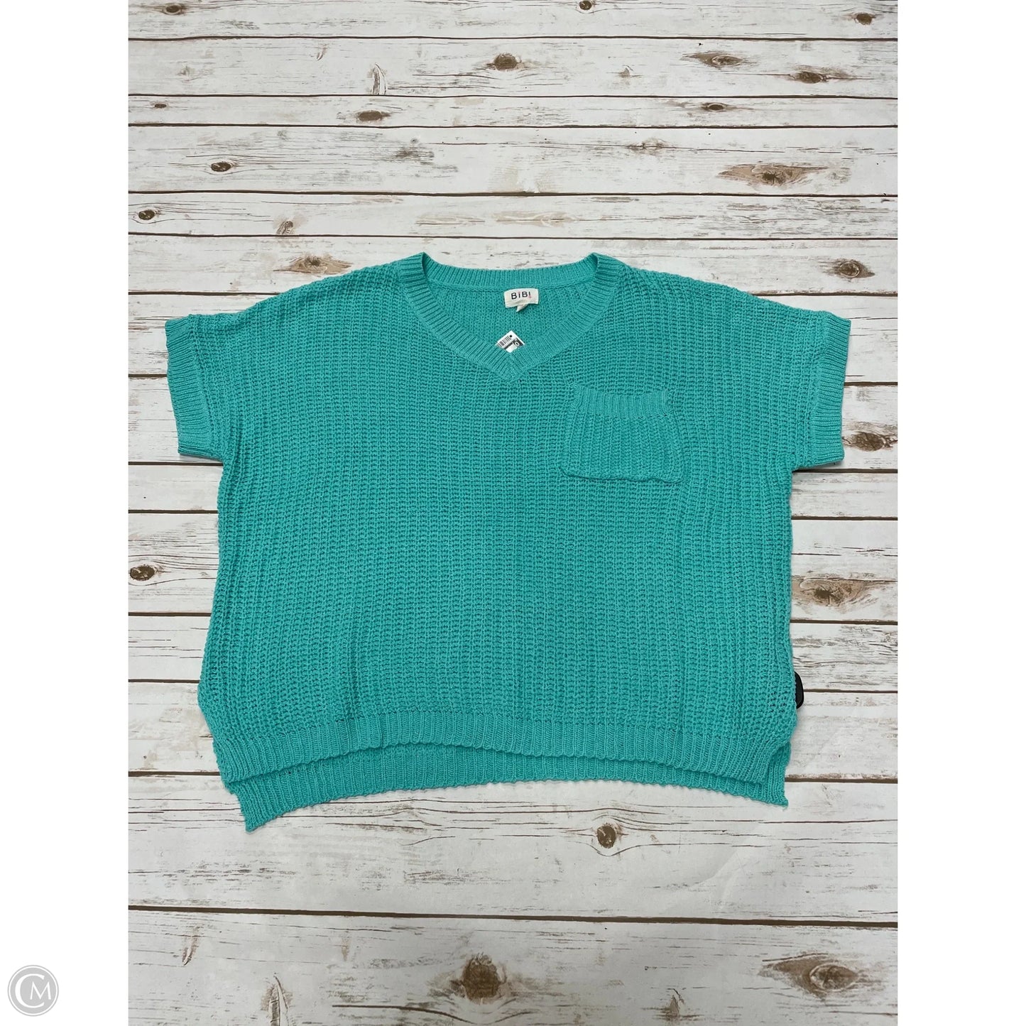 Sweater By Bibi In Green, Size: M