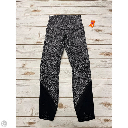 Athletic Leggings By Lululemon In Black, Size: 4