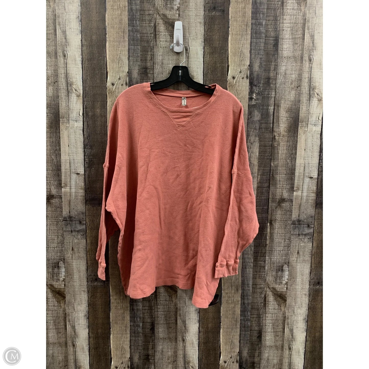 Top Long Sleeve By Free People In Coral, Size: Xs
