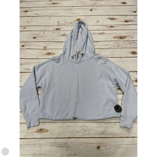 Athletic Sweatshirt Hoodie By Calvin Klein Performance In Blue, Size: S