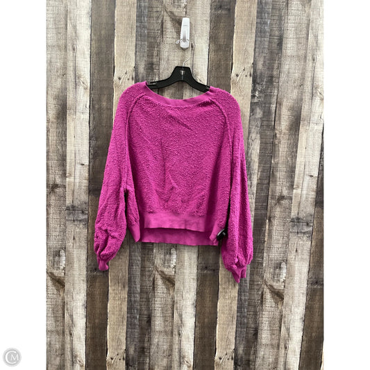 Sweater By Free People In Pink, Size: Xs