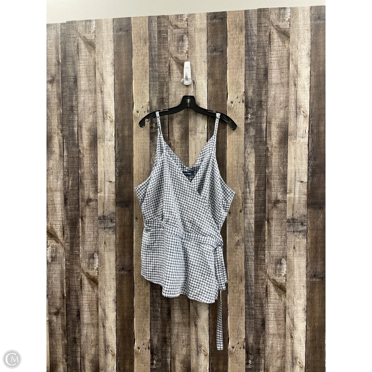 Top Sleeveless By Modcloth In Checkered Pattern, Size: 3x