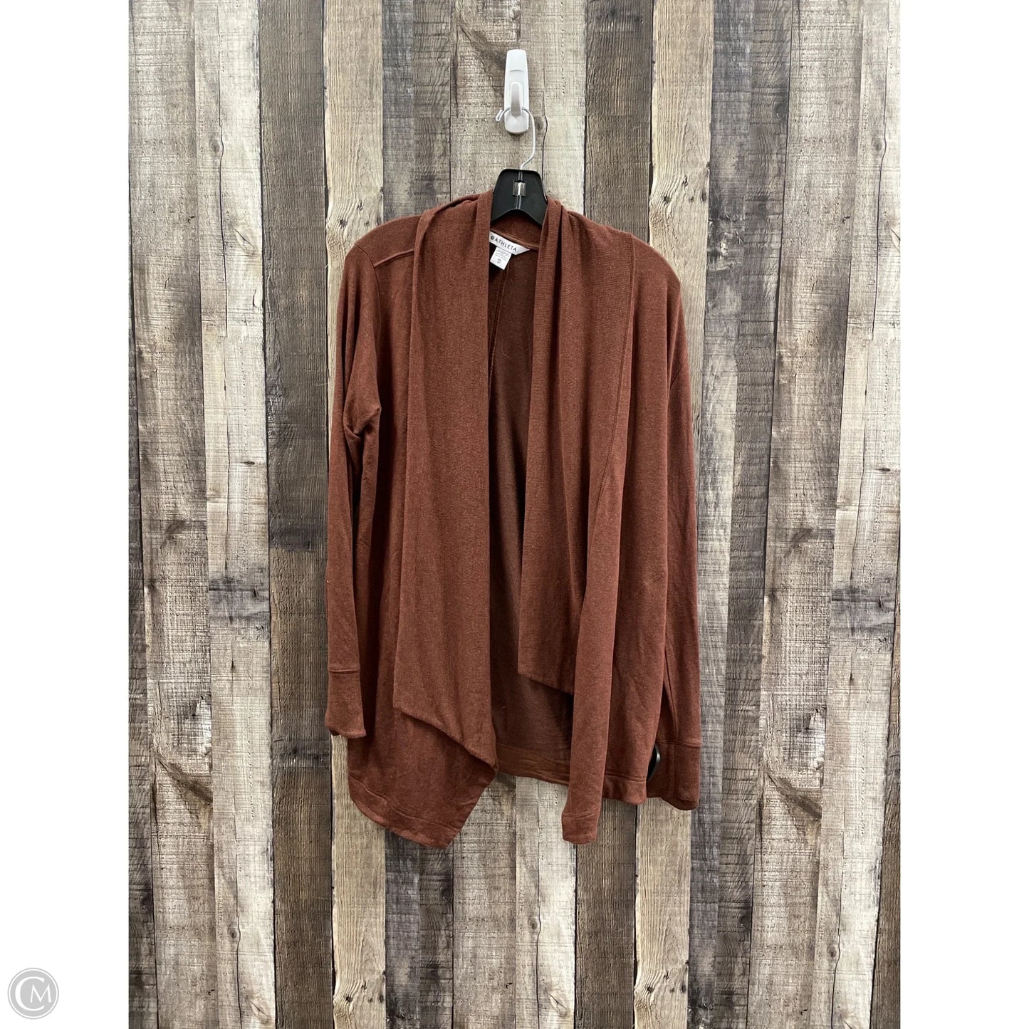 Sweater Cardigan By Athleta In Brown, Size: Xs
