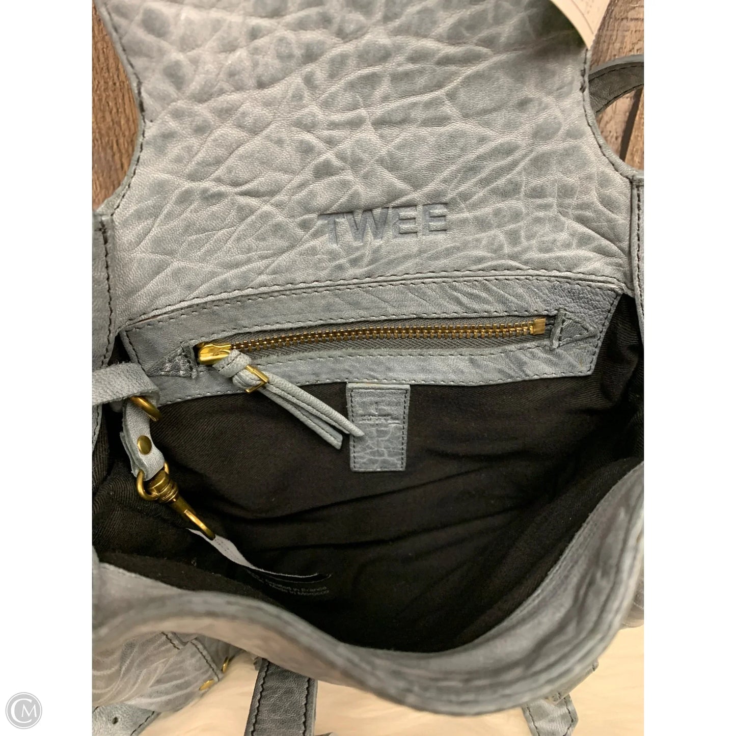 Crossbody Leather By Clothes Mentor, Size: Medium