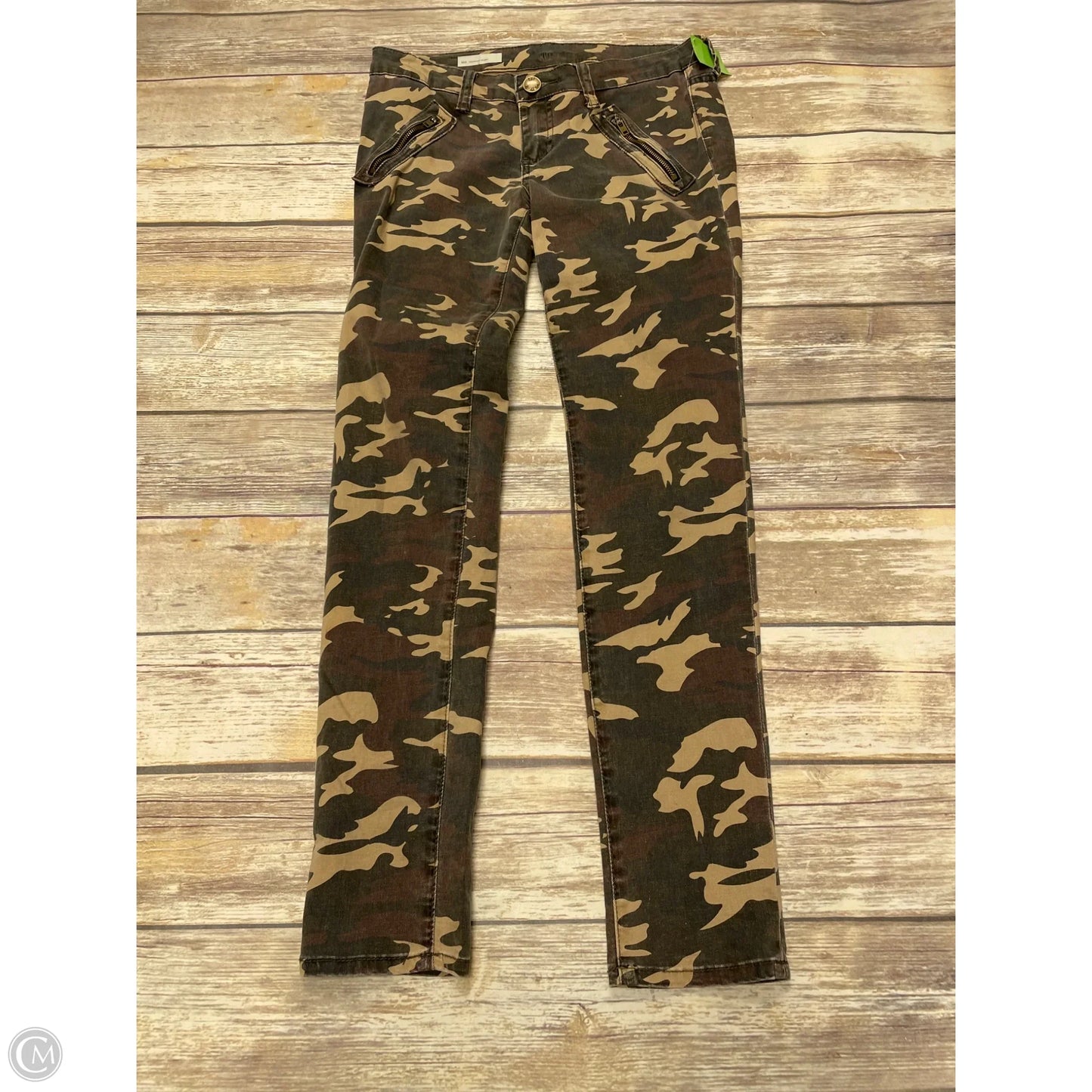 Jeans Skinny By Kut In Camouflage Print, Size: 4