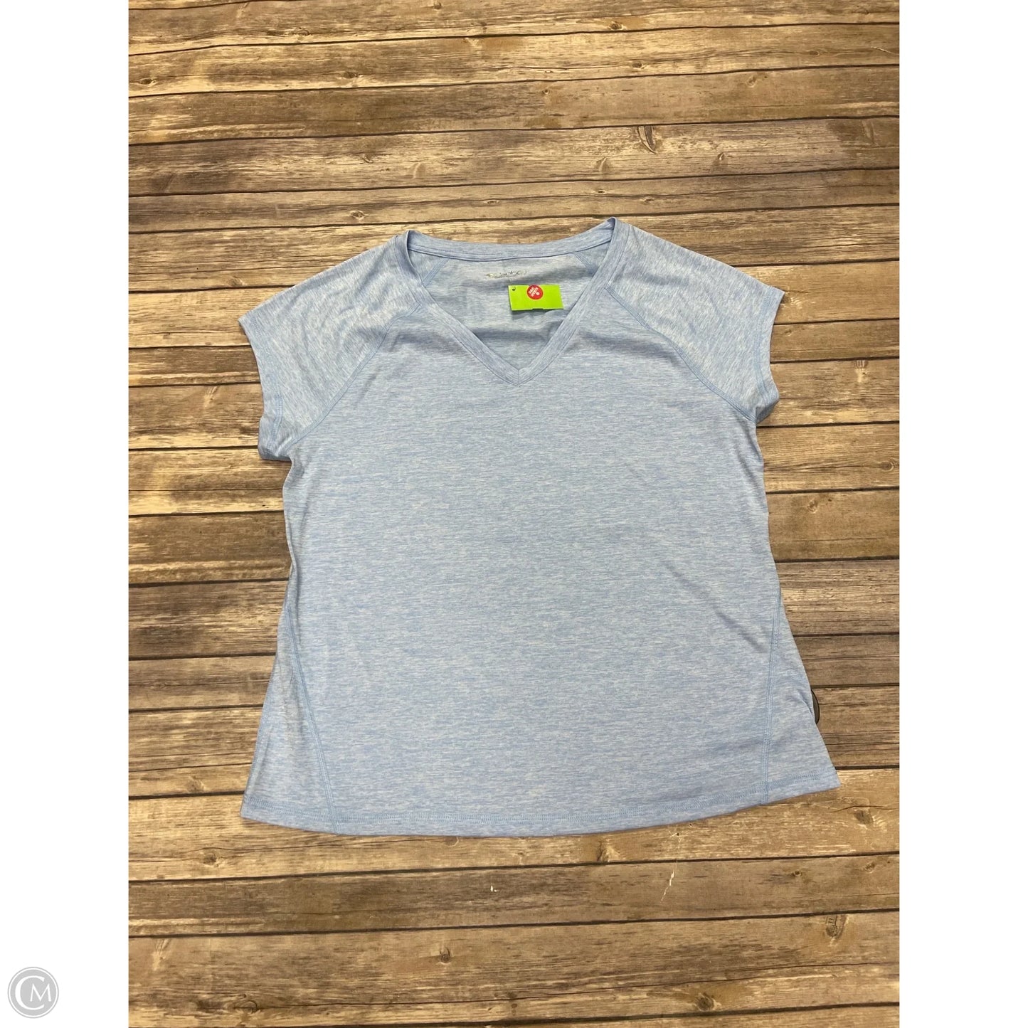 Athletic Top Short Sleeve By Ideology In Blue, Size: Xl