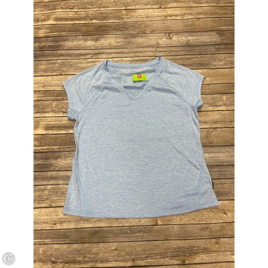 Athletic Top Short Sleeve By Ideology In Blue, Size: Xl