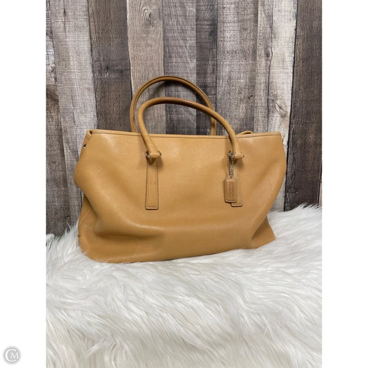 Tote Designer By Coach, Size: Large