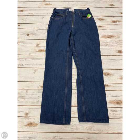 Jeans Boot Cut By Frame In Blue Denim, Size: 4