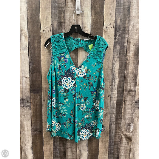 Top Sleeveless By Daniel Rainn In Multi-colored, Size: 1x