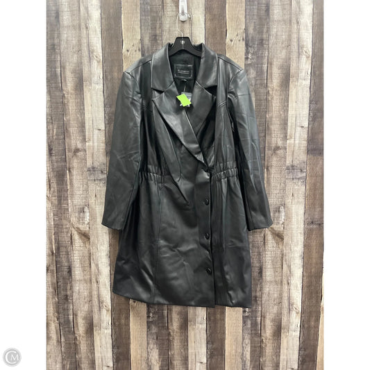 Coat Other By Eloquii In Black, Size: 2x