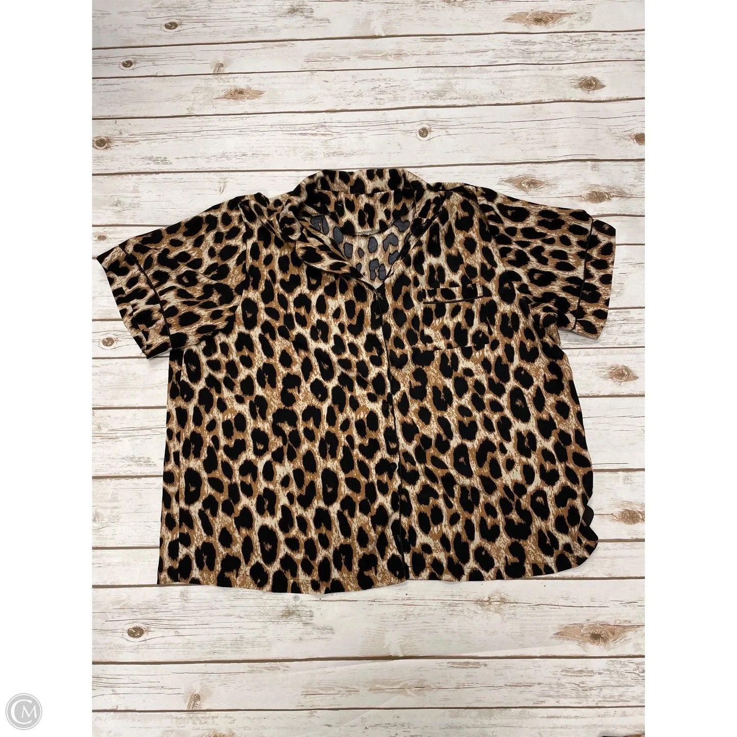 Pajamas 2pc By Shein In Animal Print, Size: 4x