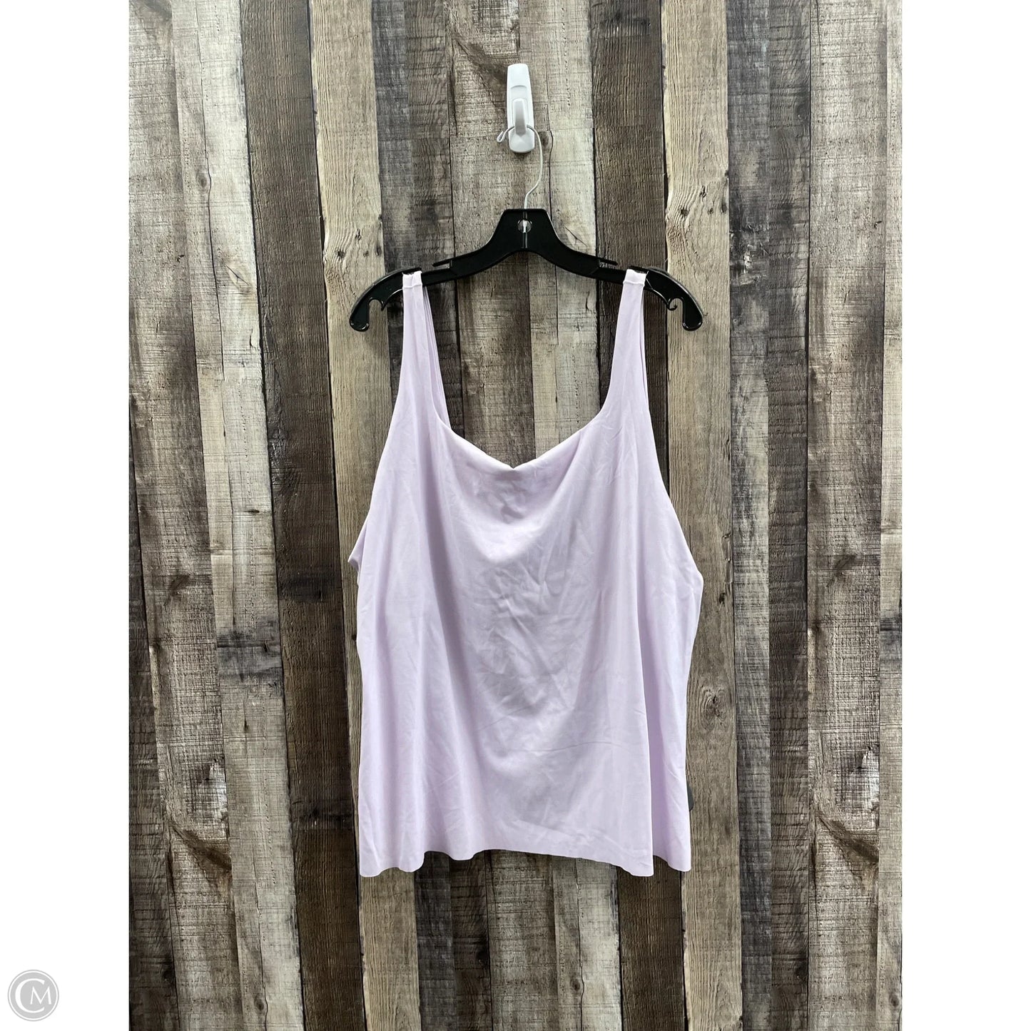 Athletic Tank Top By Nike In Purple, Size: 2x