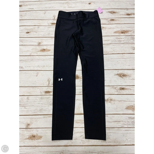 Athletic Leggings By Under Armour In Black, Size: M