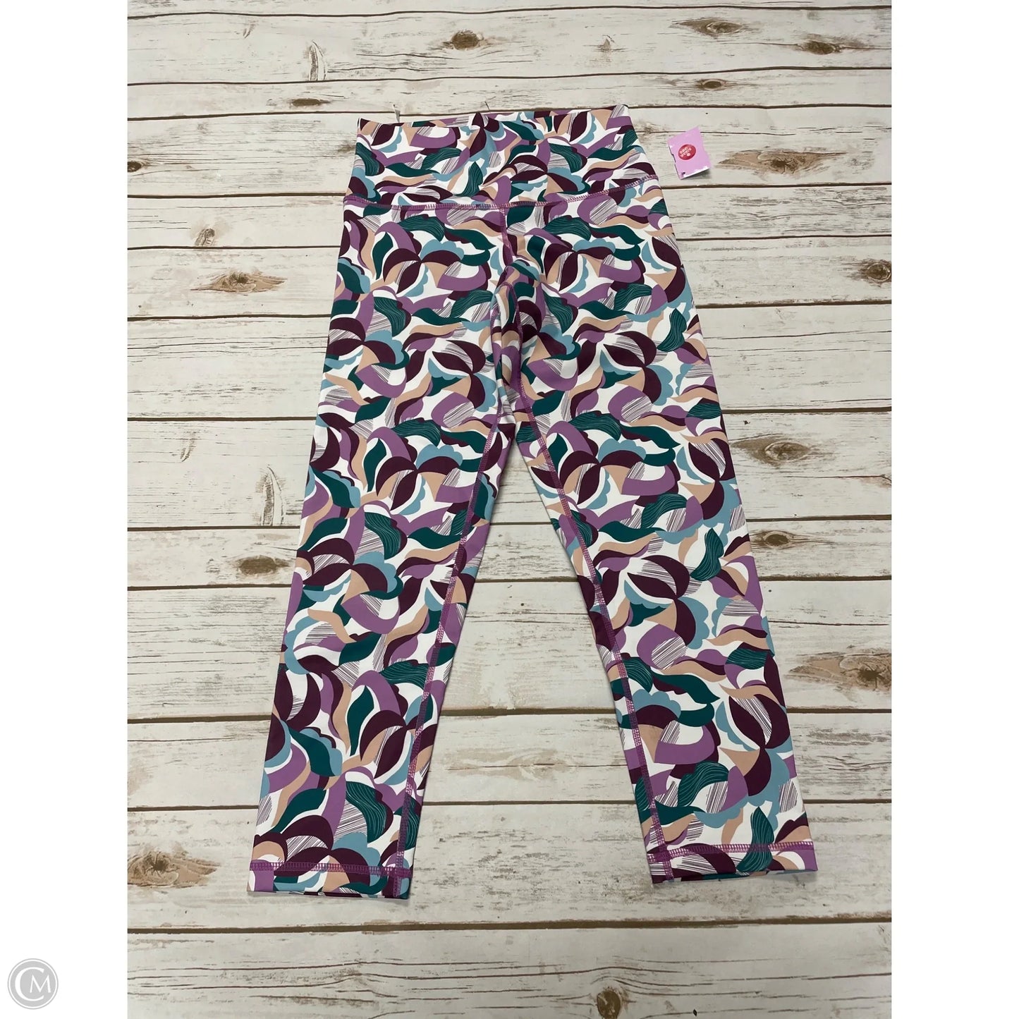 Athletic Leggings By Cme In Multi-colored, Size: M