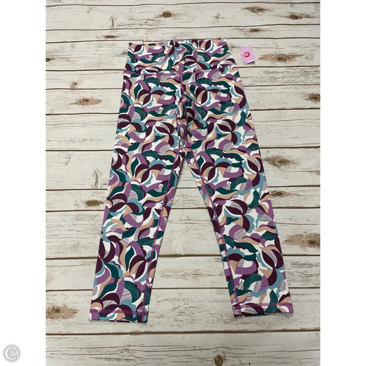 Athletic Leggings By Cme In Multi-colored, Size: M