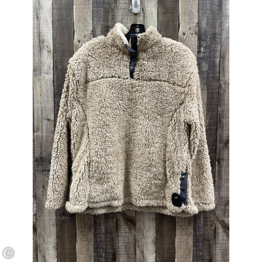 Jacket Fleece By Altard State In Beige, Size: M