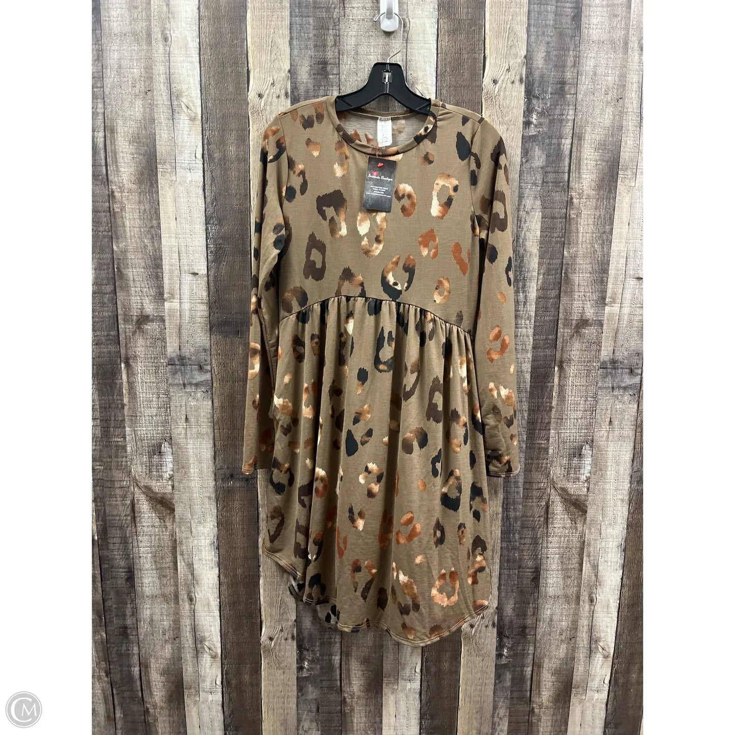 Dress Casual Short By Cme In Brown, Size: L