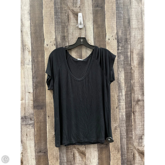 Top Short Sleeve Basic By Cabi In Black, Size: S