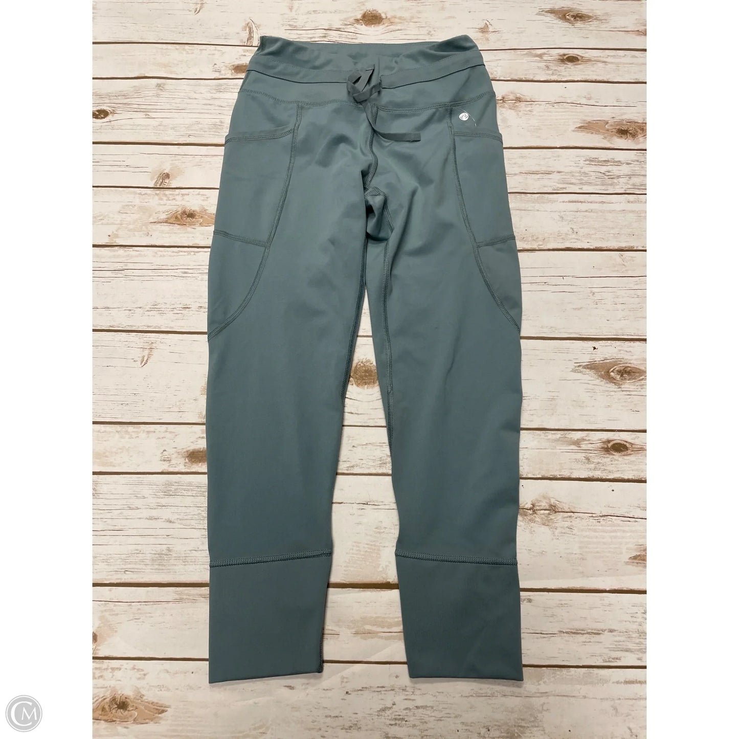 Athletic Leggings By Apana In Green, Size: S