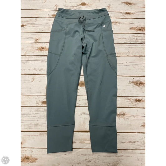 Athletic Leggings By Apana In Green, Size: S