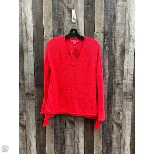 Sweater By Lilly Pulitzer  In Coral, Size: M