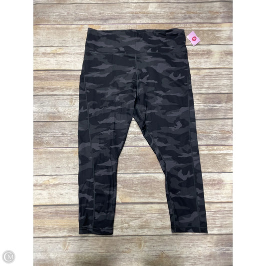 Athletic Leggings By Athleta In Camouflage Print, Size: 2x