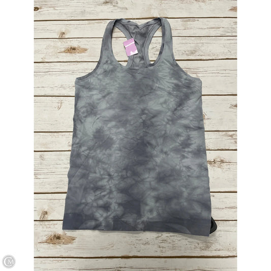 Athletic Tank Top By Lululemon In Tie Dye Print, Size: S