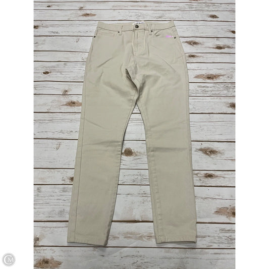 Jeans Skinny By Dkny In Tan Denim, Size: 8