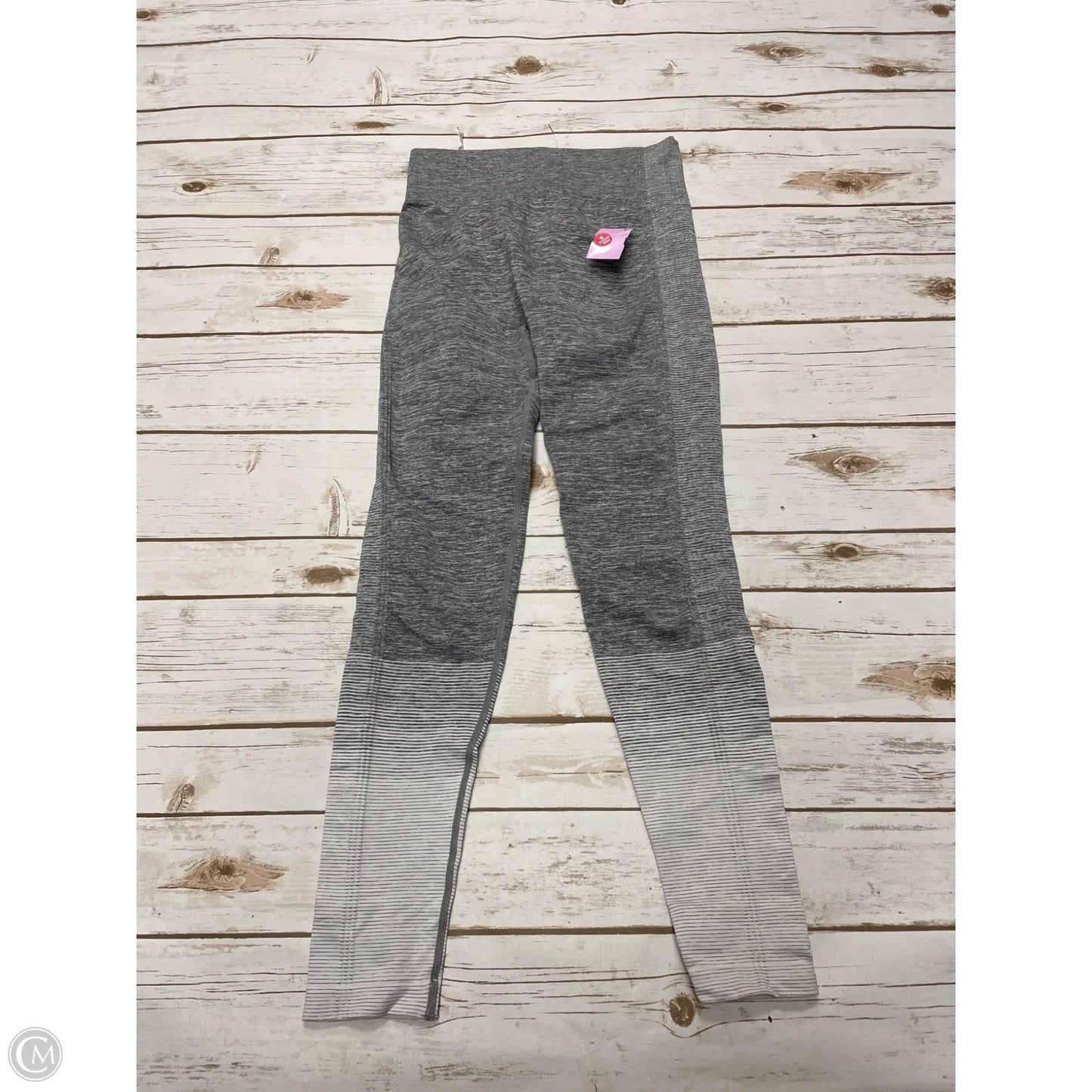Athletic Leggings By Cmf In Grey, Size: M