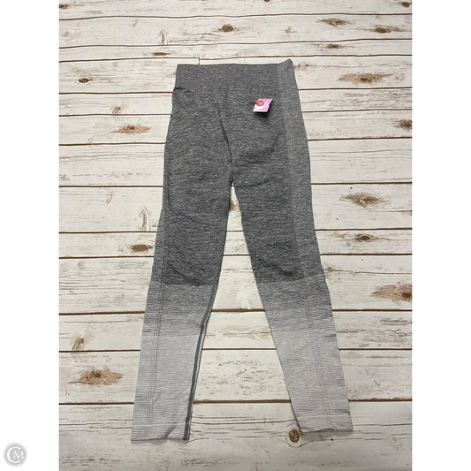 Athletic Leggings By Cmf In Grey, Size: M