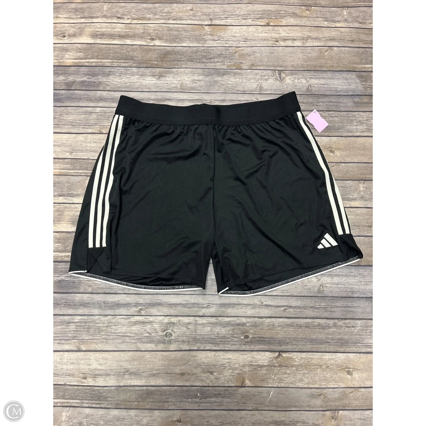 Athletic Shorts By Adidas In Black, Size: 3x