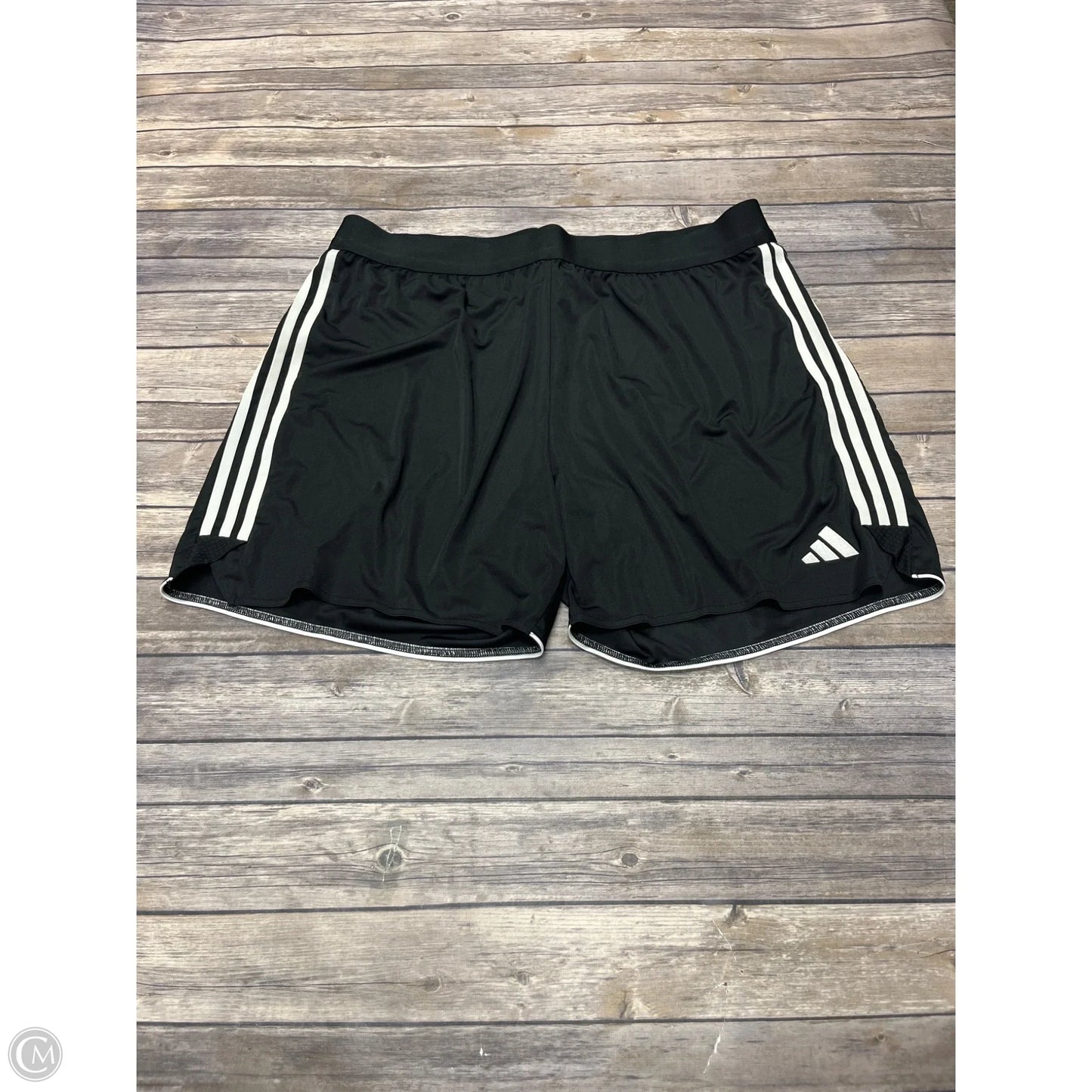 Athletic Shorts By Adidas In Black, Size: 3x