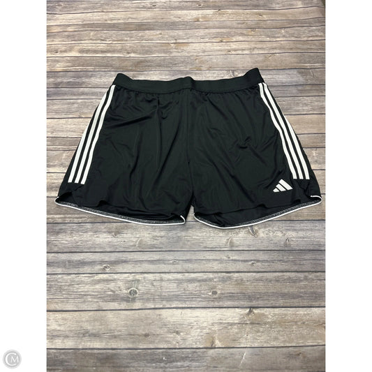 Athletic Shorts By Adidas In Black, Size: 3x