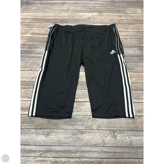 Athletic Shorts By Adidas In Black, Size: 2x
