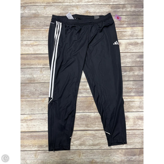 Athletic Pants By Adidas In Black, Size: 2x