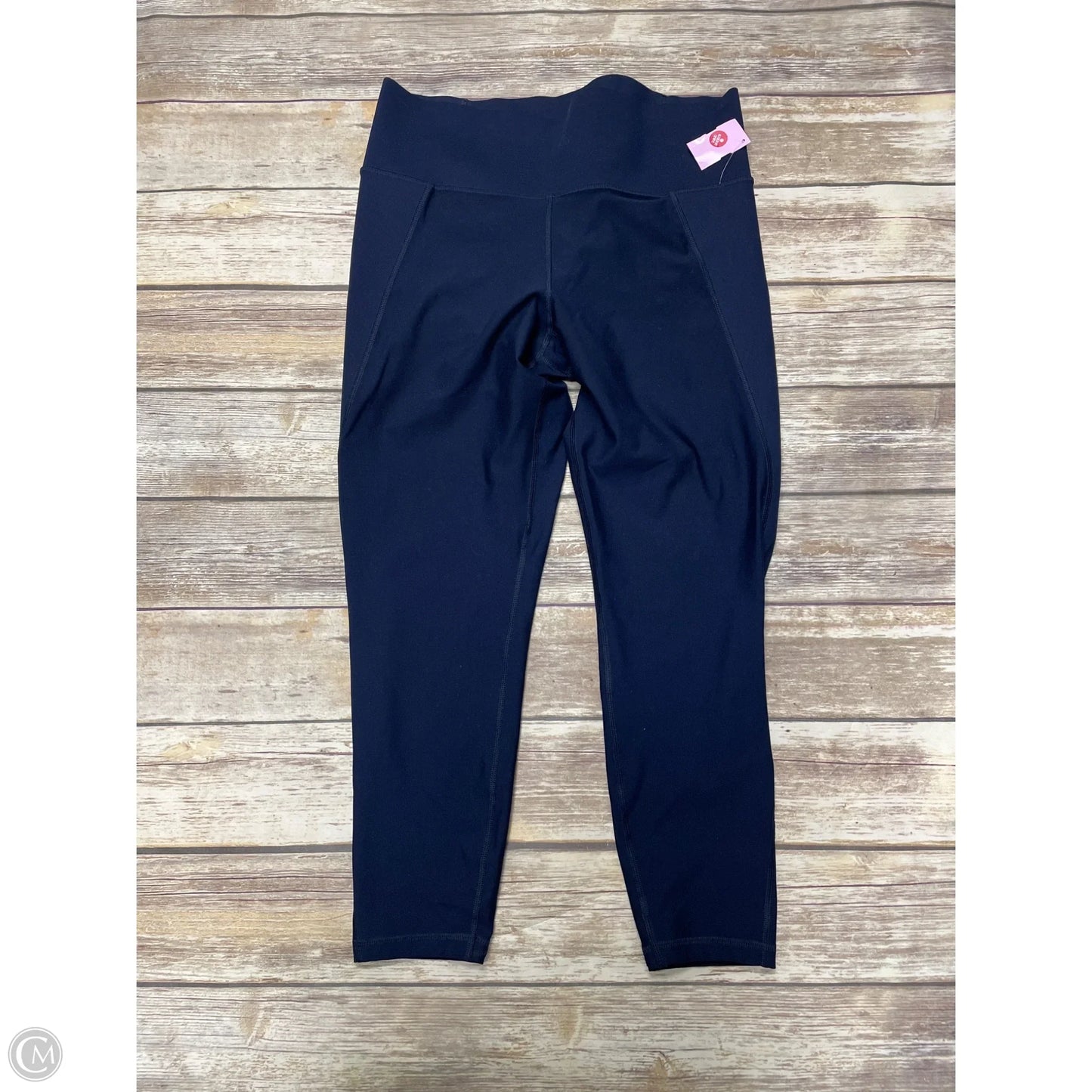 Athletic Leggings By Old Navy In Navy, Size: Xl