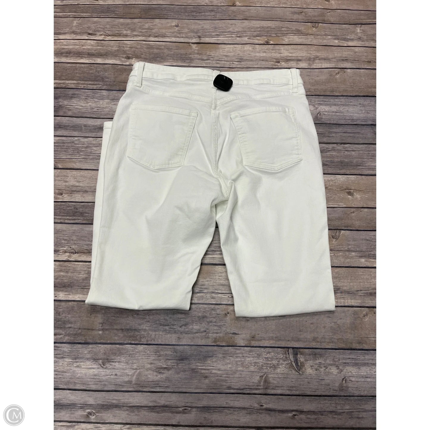 Jeans Skinny By Lc Lauren Conrad In White Denim, Size: 12