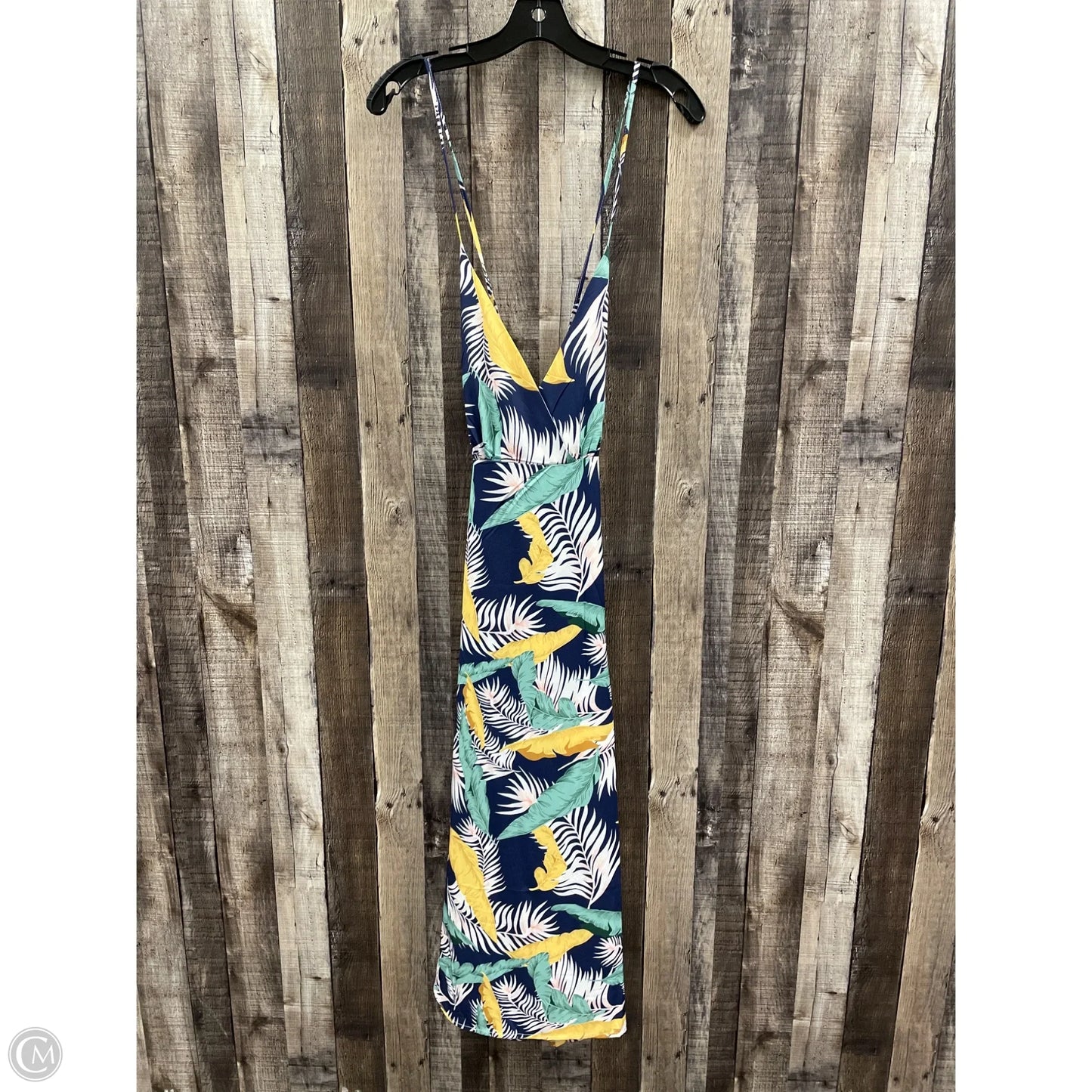 Dress Casual Midi By Shein In Floral Print, Size: M