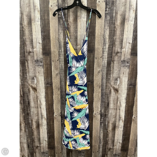 Dress Casual Midi By Shein In Floral Print, Size: M